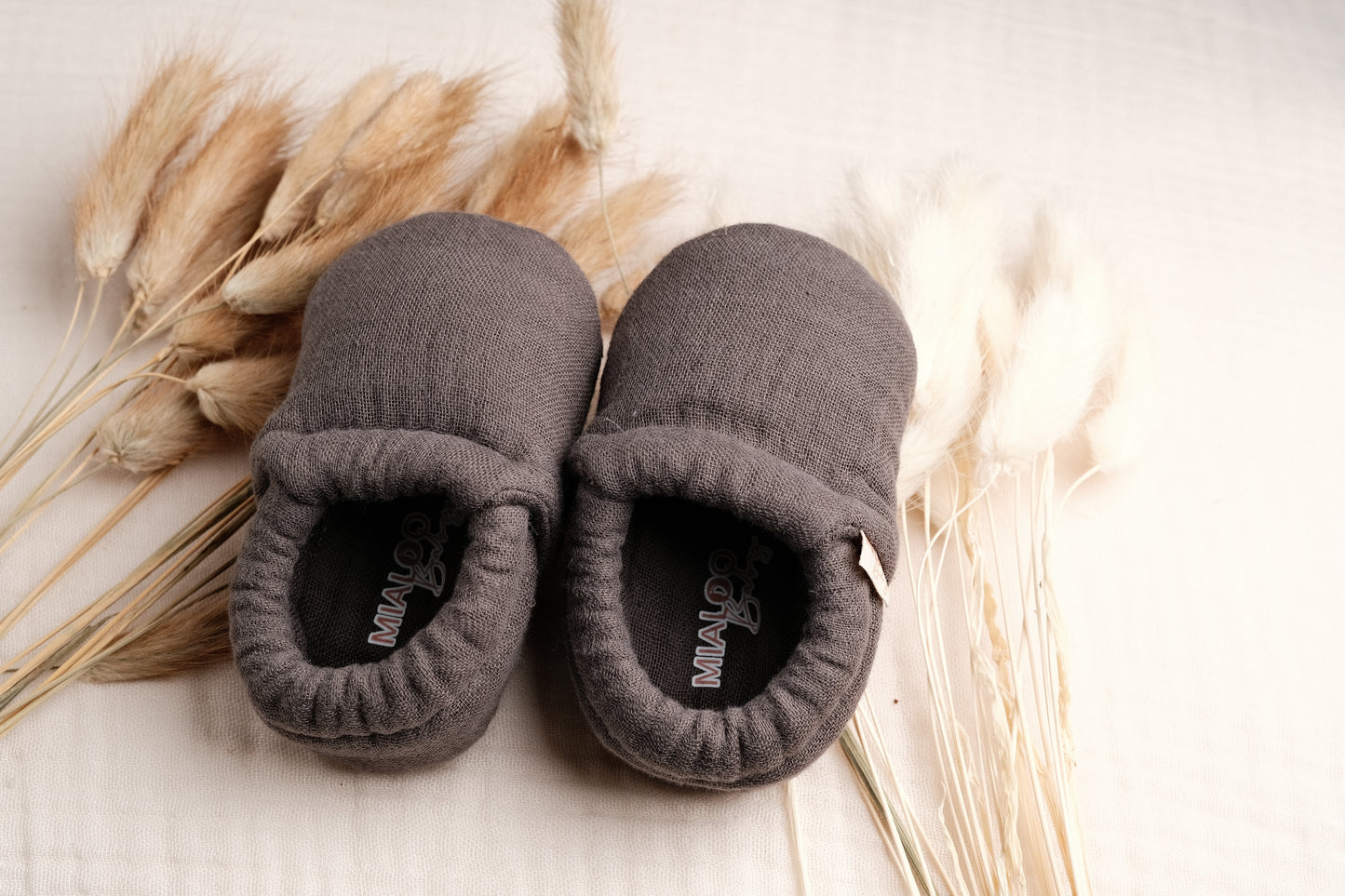 Musselin Dark Grey